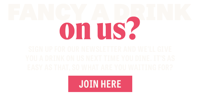 Free drink on us